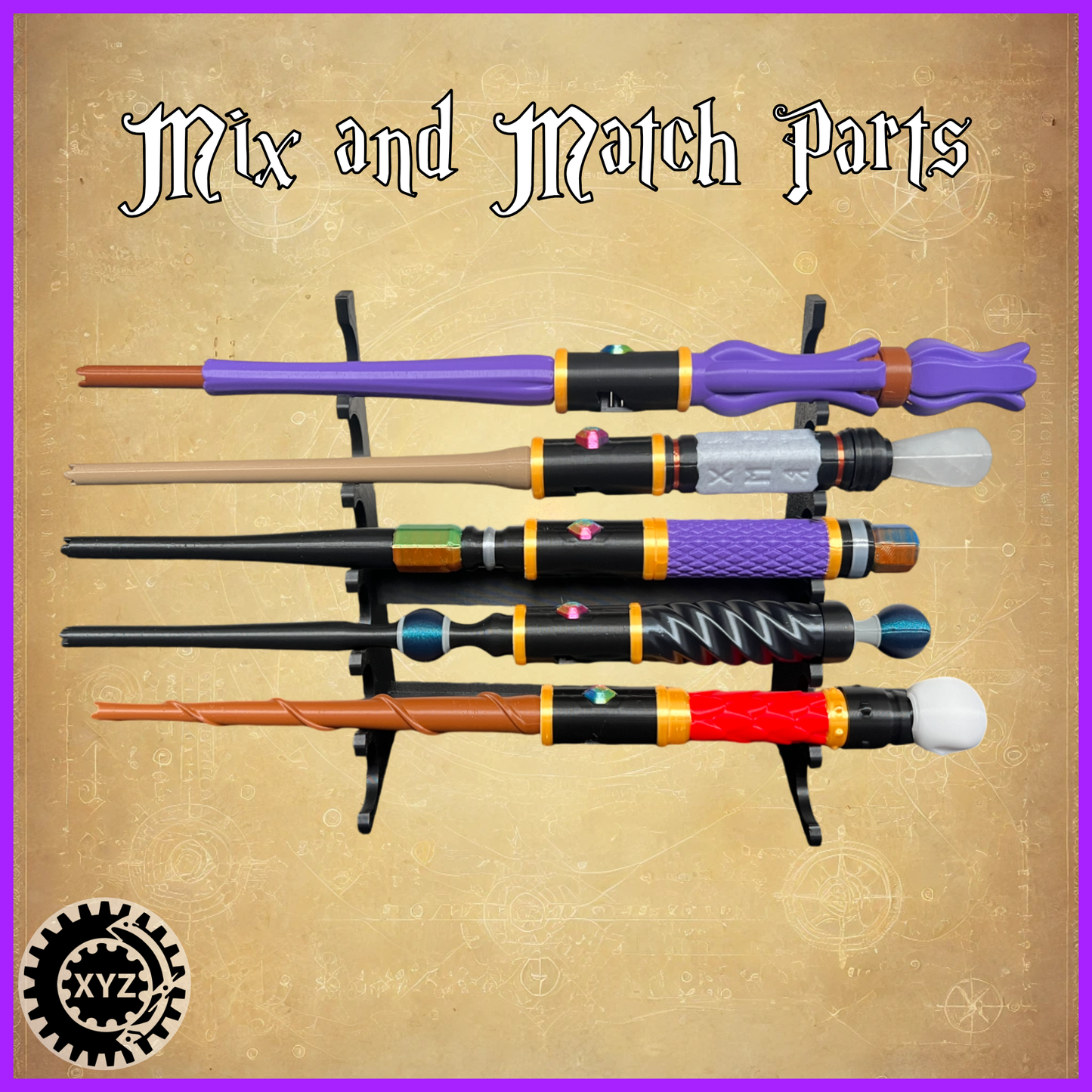 Dueling Wands! Custom Rubber Band Shooting Wands, Build Your Own and Have Magical Rubber Band Duels!